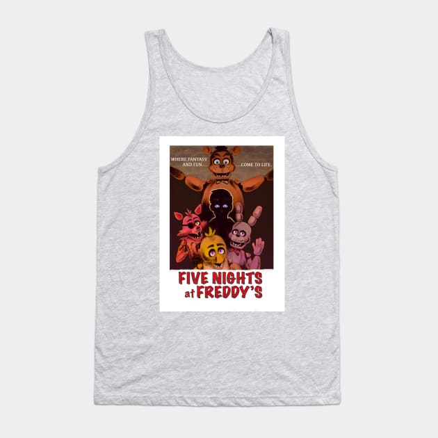 FNAF Tank Top by chronodia